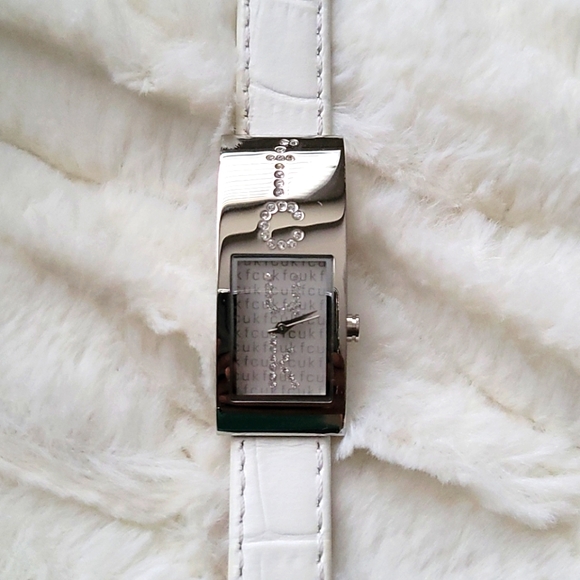 NEW FCUK leather watch